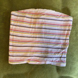 American Eagle Striped Bandeau Size S